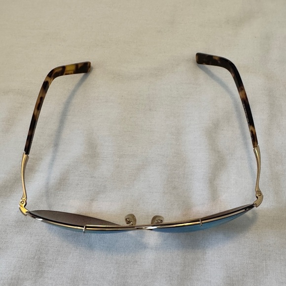 Tom Ford Eva Gold Frame Sunglasses ~ TF374 28X 61/10 Aviator - Picture 2 of 16